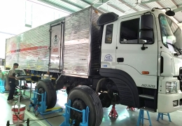 Bảo Dưỡng Định Kỳ Xe HD320