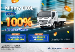ƯU ĐÃI THÁNG MỚI KHI MUA MIGHTY EX8L