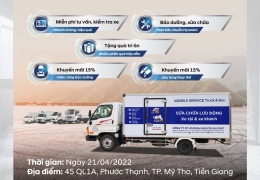 BẢO DƯỠNG VÀ SỬA CHỮA LƯU ĐỘNG TẠI TP MỸ THO - TIỀN GIANG