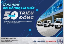 Hỗ trợ gói lãi suất lên tới 50 triệu đồng/xe đến hết ngày 25/4/2023
