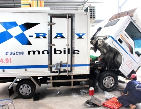 Lắp máy lạnh xe tải