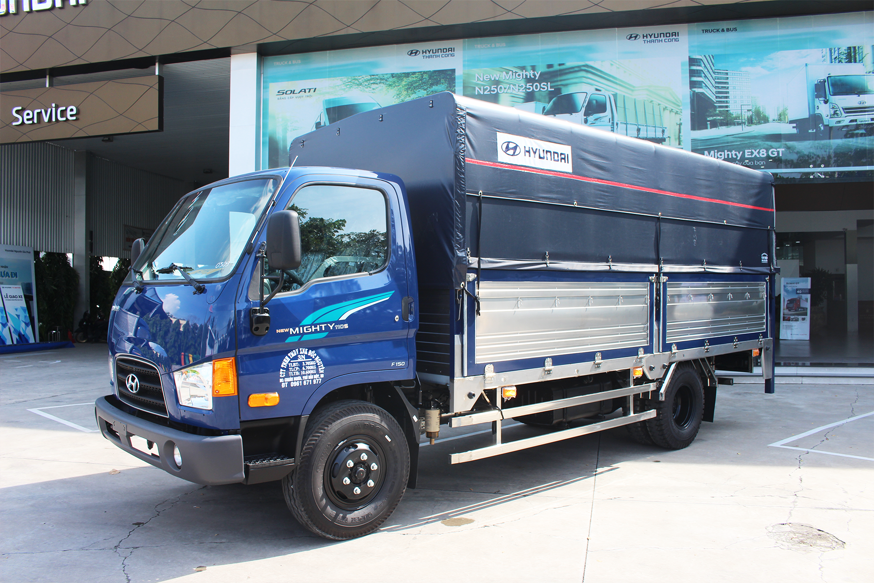 New Mighty 110SP - 7 Tấn - Thùng dài 5m