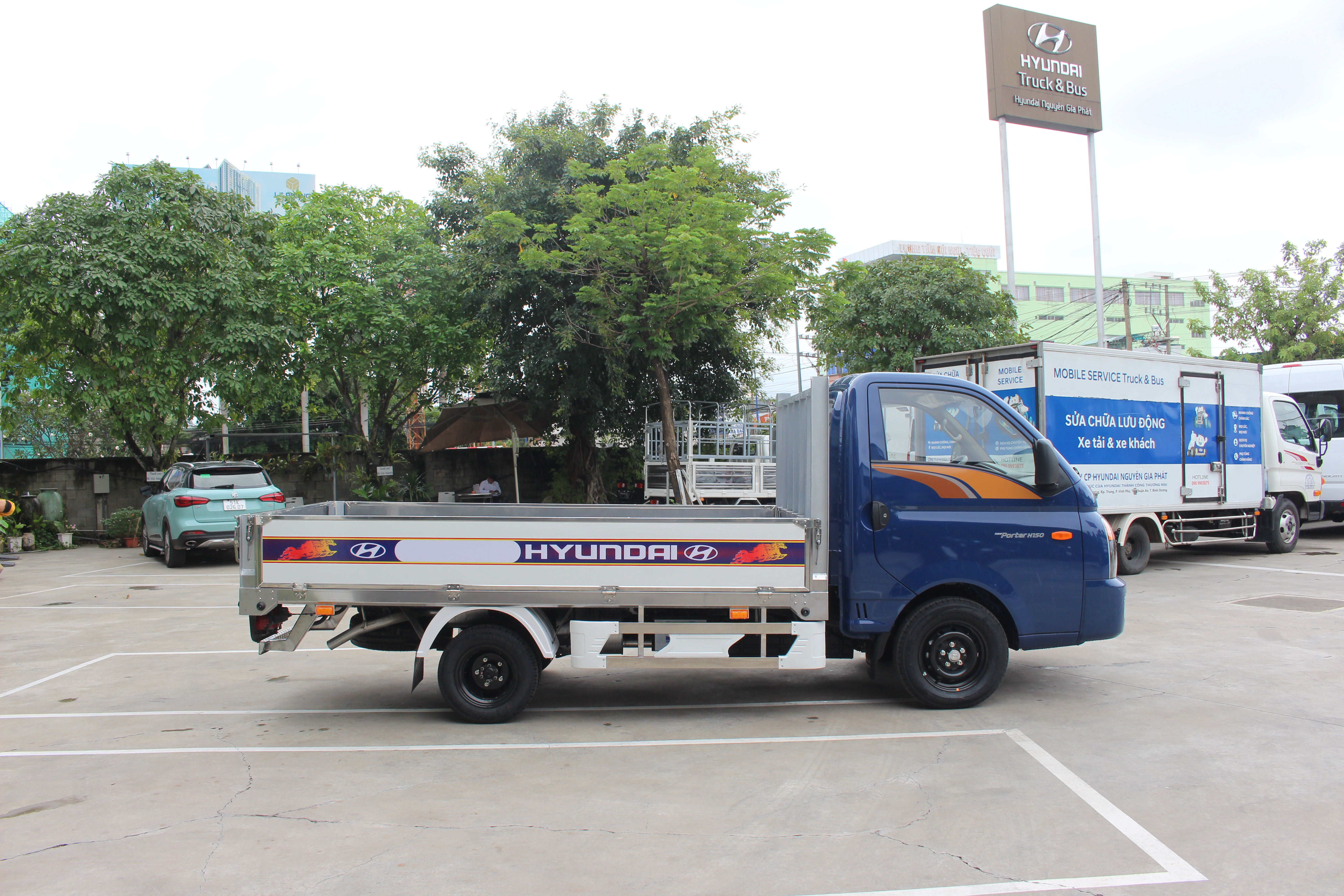 Hyundai H150 thùng lửng